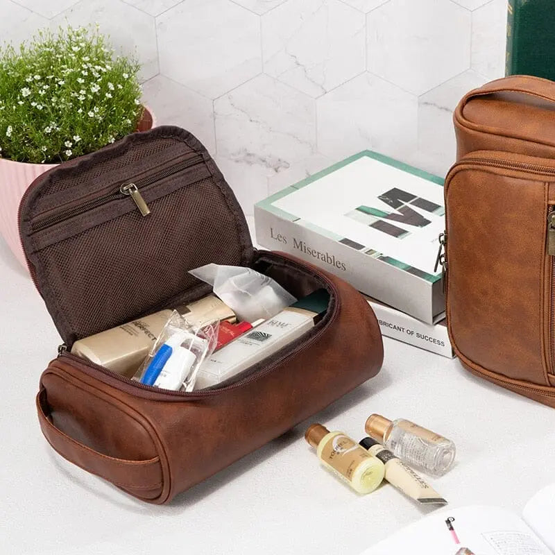 Trousse Toilette Homme Vintage - Voyage Serein