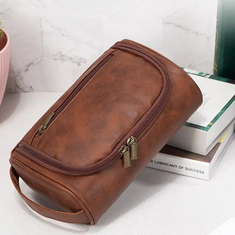 Trousse Toilette Homme Vintage - Voyage Serein
