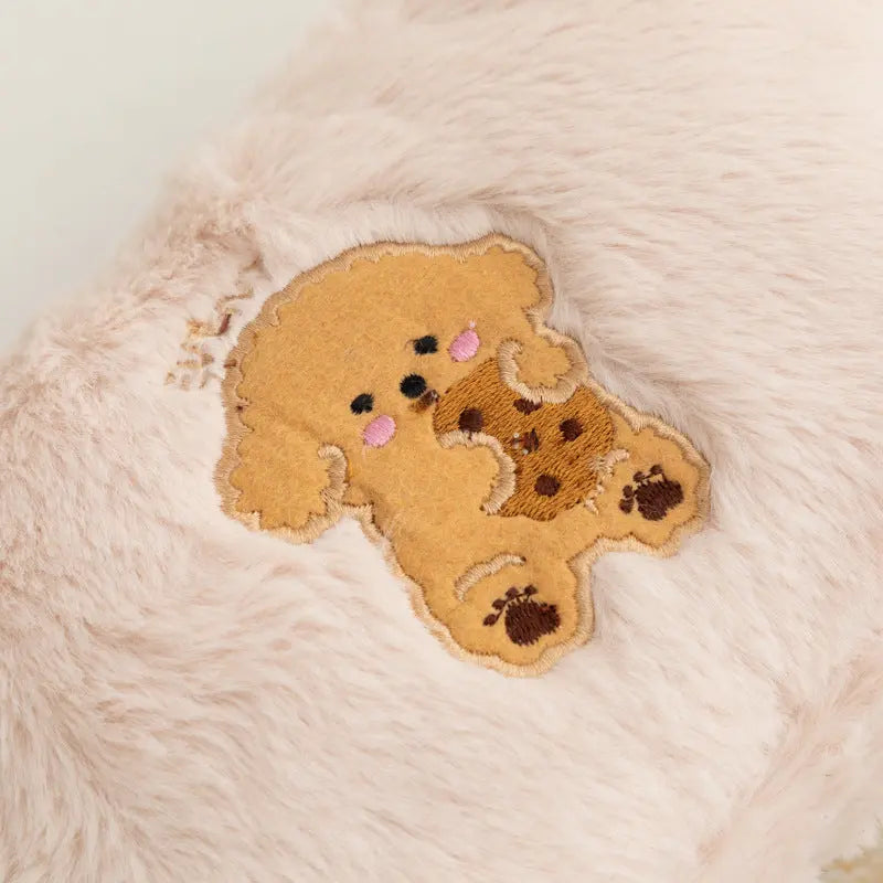 Trousse de Toilette Bebe Chien Beige - Voyage Serein