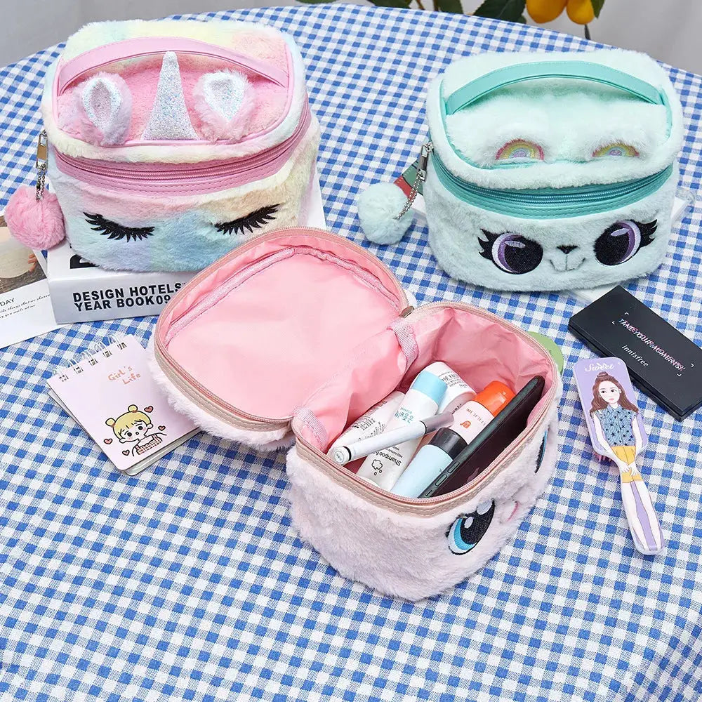 Trousse de Toilette Bebe Drole de Chat - Voyage Serein