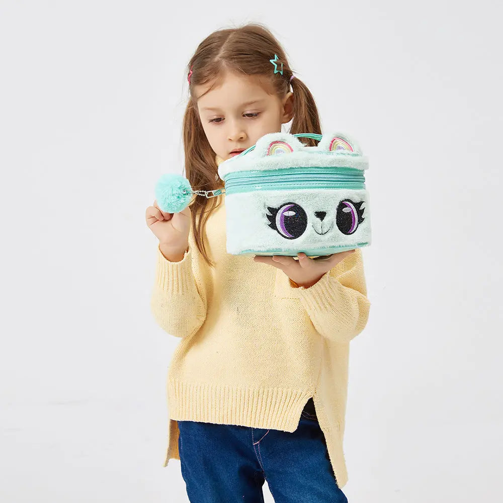 Trousse de Toilette Bebe Drole de Chat - Voyage Serein