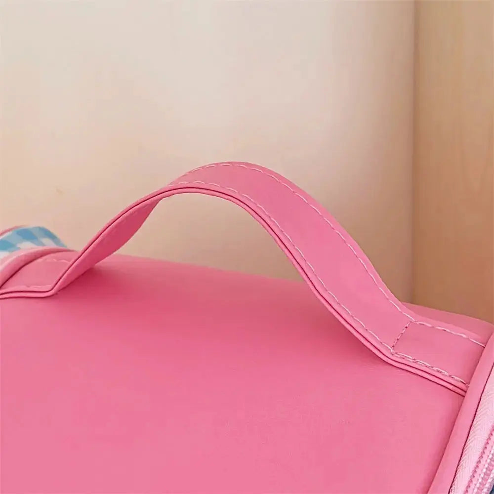 Trousse de Toilette Bebe Look Chien et Damier Vert - Voyage Serein