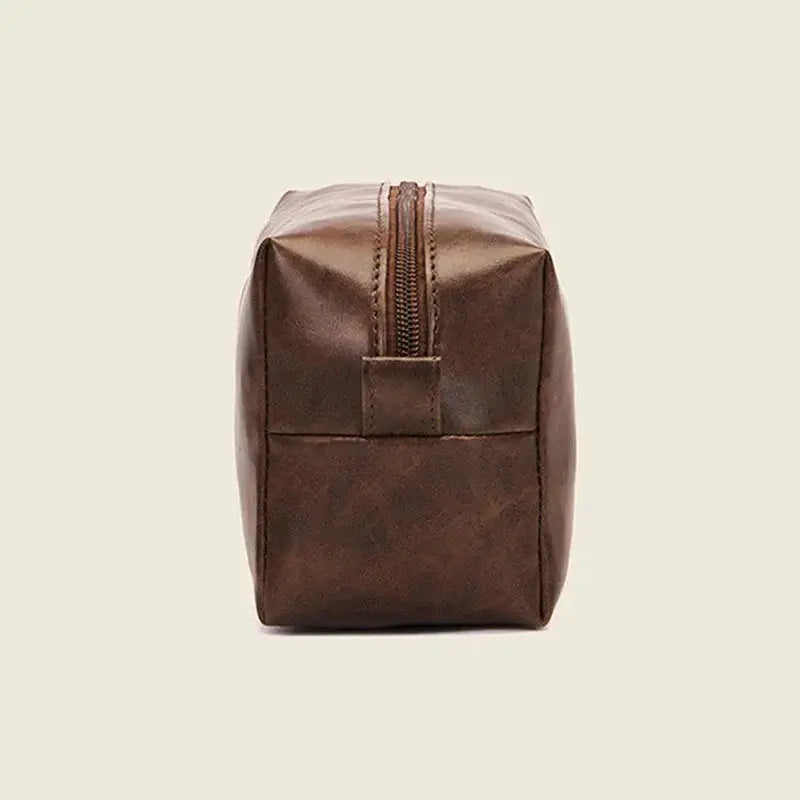 Trousse toilette Homme Vintage Initiale Personnalisée - Voyage Serein