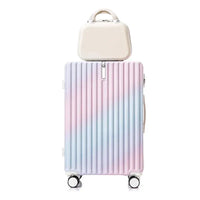 Lot de 2 Valises multicouleurs