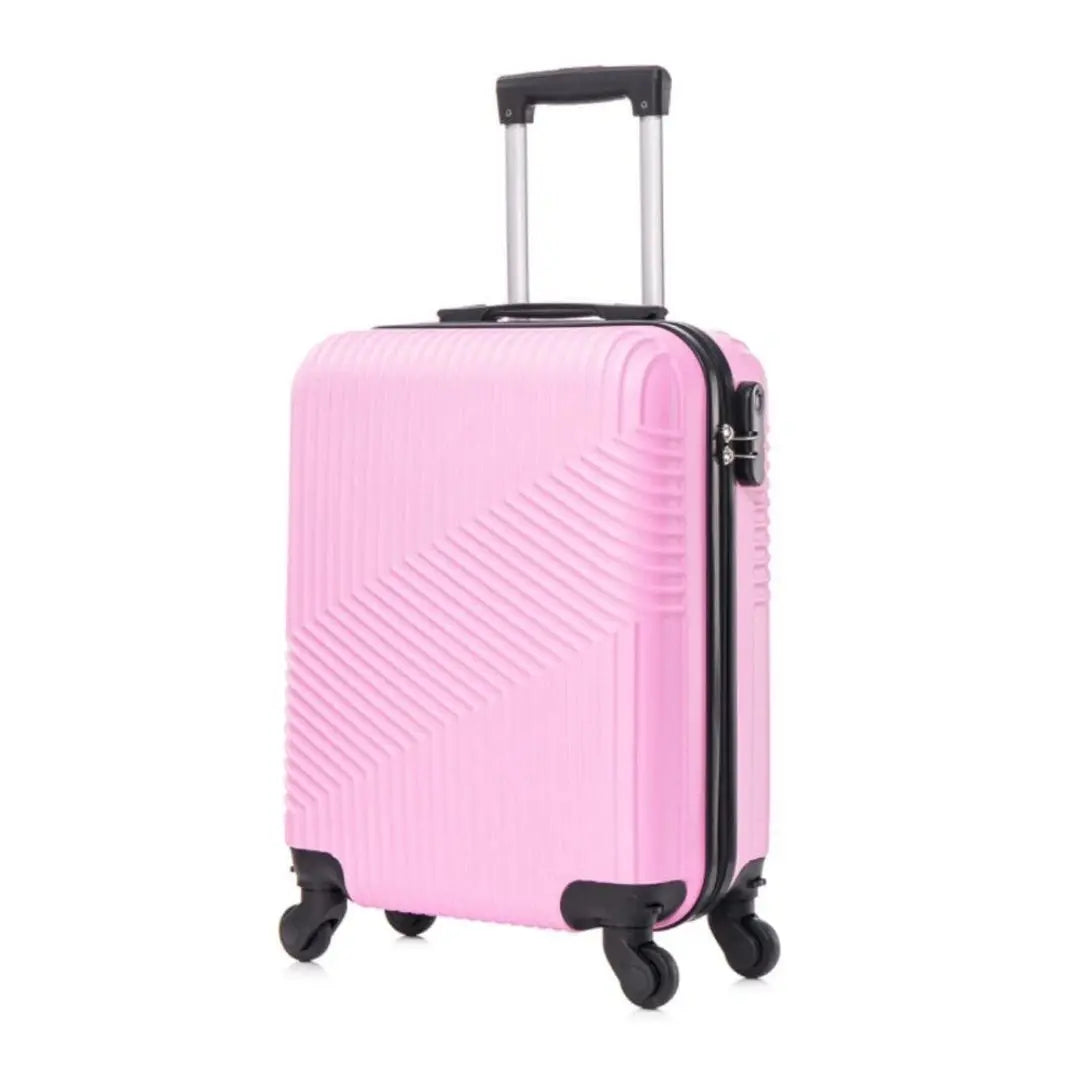 Valise Cabine Couleur striée relief - Voyage Serein