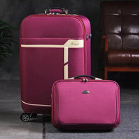 Lot de 2 valises Rouges
