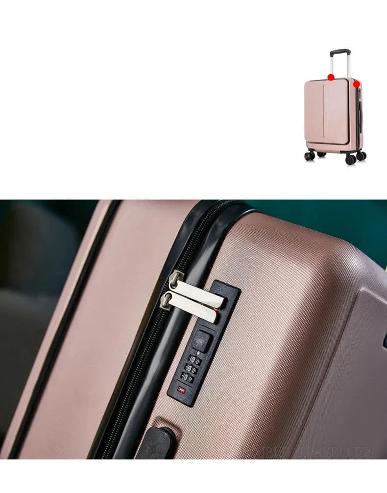 Valise Cabine Epurée et Ultra Moderme - Voyage Serein