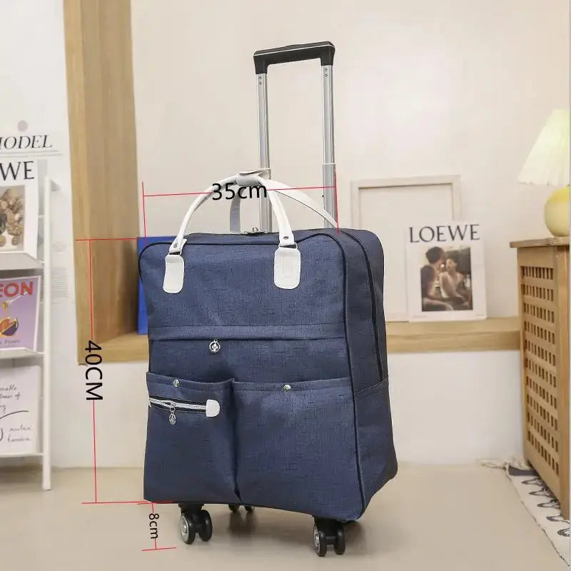 Valise Cabine Tissu et Moderne - Voyage Serein