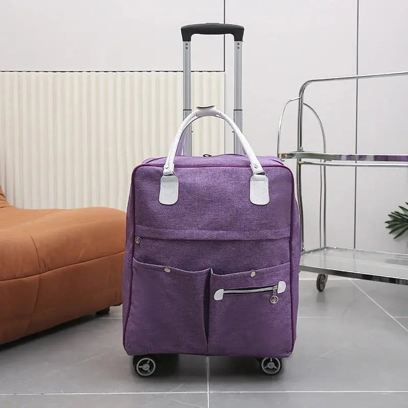 Valise Cabine Tissu et Moderne - Voyage Serein