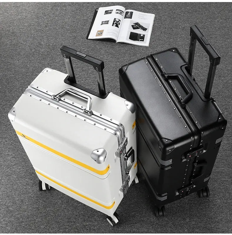 Valise Cabine avec Cadre en Aluminium - Voyage Serein