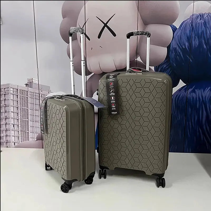 Valise Cabine avec Motif Imprimé - Voyage Serein