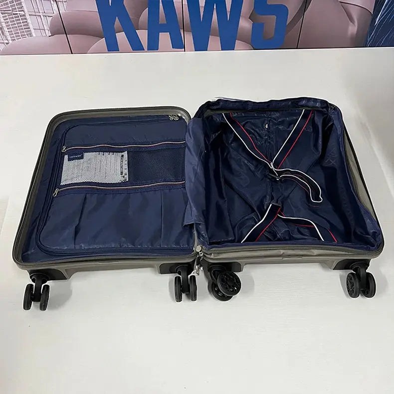 Valise Cabine avec Motif Imprimé - Voyage Serein