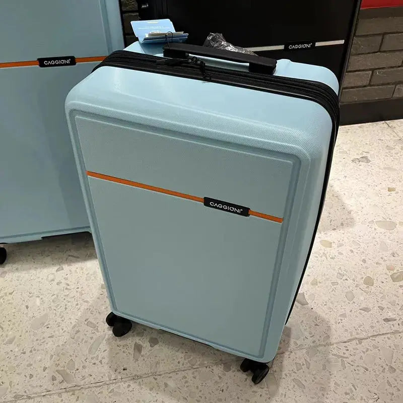 Valise Cabine avec liseré de couleur - Voyage Serein