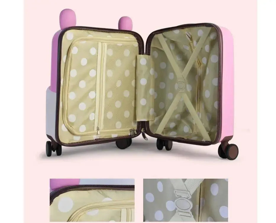 Valise Enfant Animal Rigolo - Voyage Serein