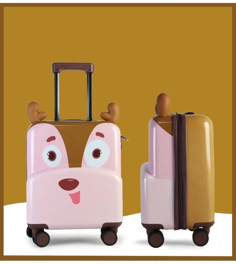 Valise Enfant Animal Rigolo - Voyage Serein