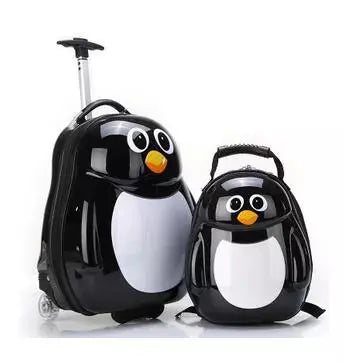 Valise Enfant Animaux avec Sac-à-dos - Voyage Serein