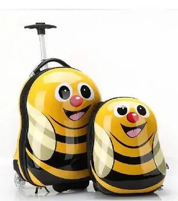Valise Enfant Animaux avec Sac-à-dos - Voyage Serein