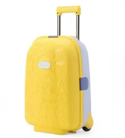 Valise Enfant Colorée avec imprimé incrusté - Voyage Serein