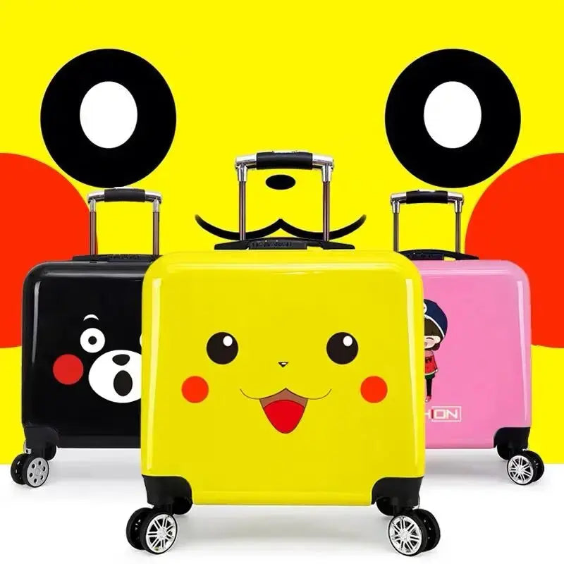 Valise Enfant Ours Rigolo - Voyage Serein
