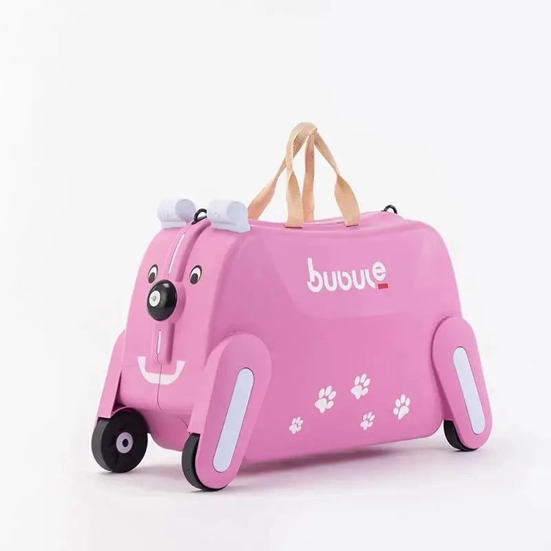 Valise Enfant colorée avec Roulettes - Voyage Serein
