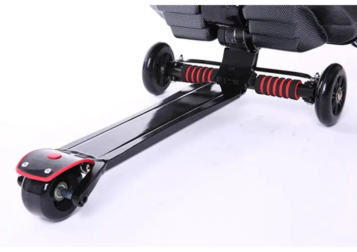Valise Trottinette optimale noire - Voyage Serein