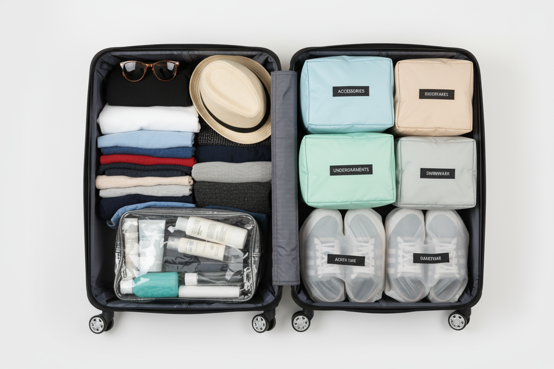 Comment-ranger-une-valise-cabine- Ma boutique