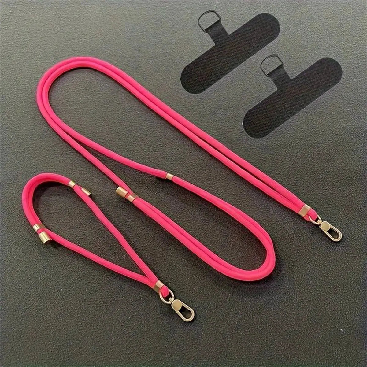 Cordon Téléphone Bandoulière Couleur Unie - Voyage Serein