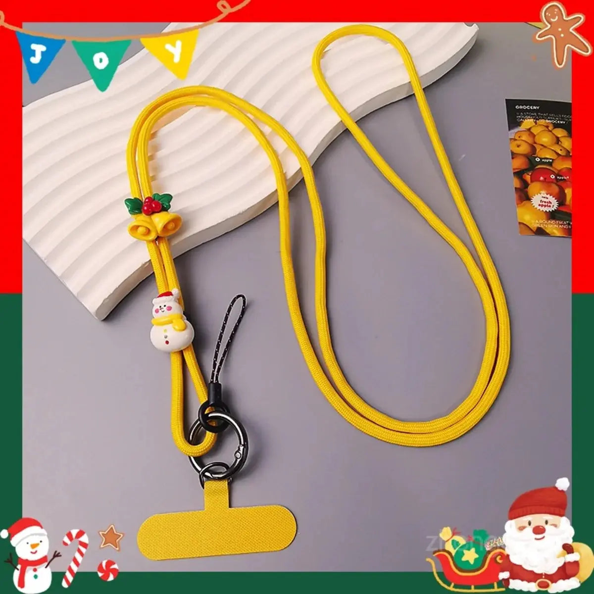 Cordon Téléphone Bandoulière Noel - Voyage Serein