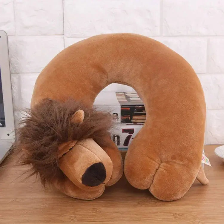 Coussin de Voyage Lion - Voyage Serein
