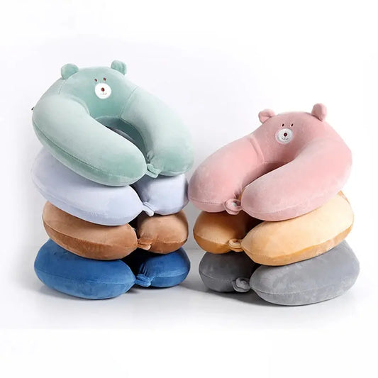 Coussin de voyage Ourson - Voyage Serein