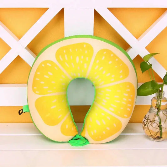 Coussin de voyage citron vert - Voyage Serein