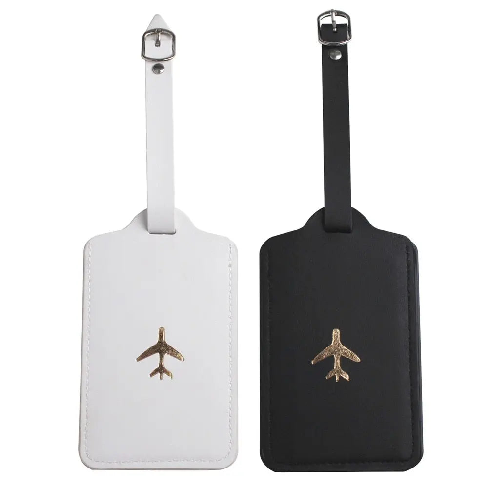 Etiquette Bagage Avion Minimaliste - Voyage Serein
