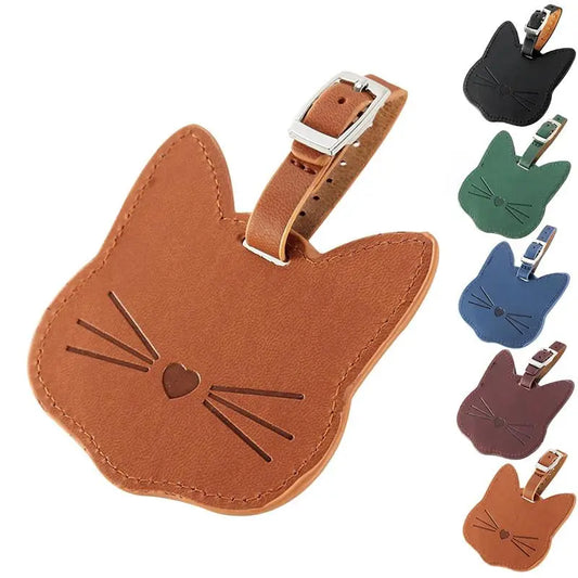 Etiquette bagage Chat Mignon - Voyage Serein