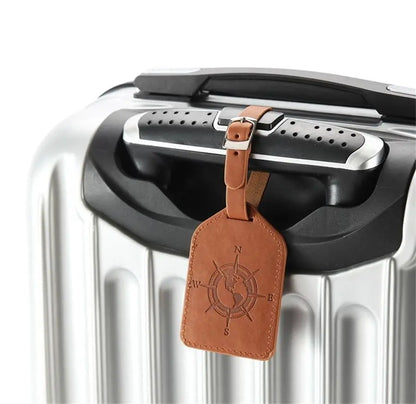 Etiquette bagage Rose des Vents - Voyage Serein