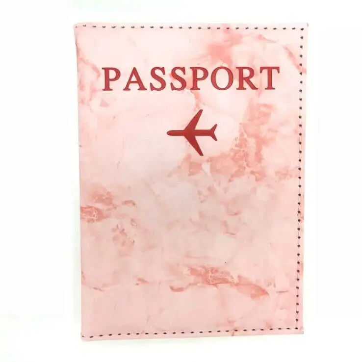 couverture passeport marbre avion