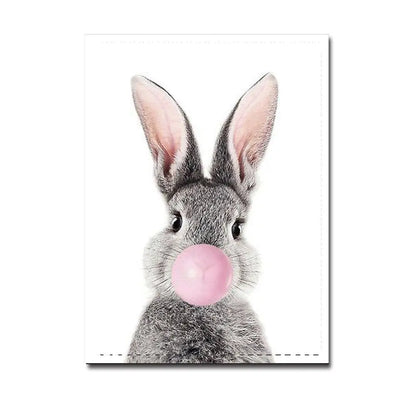 Etui Passeport Bubble-Gum Lapin - Voyage Serein