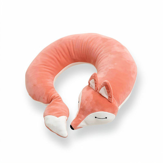 Coussin de Voyage Renard Rose
