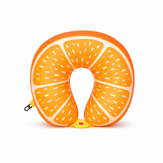 Coussin de voyage Orange
