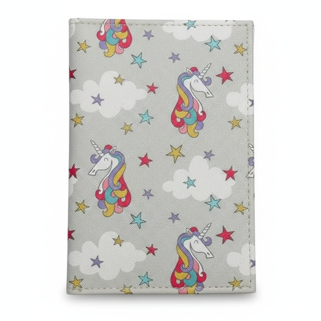 Porte Passeport Licorne Étoilé