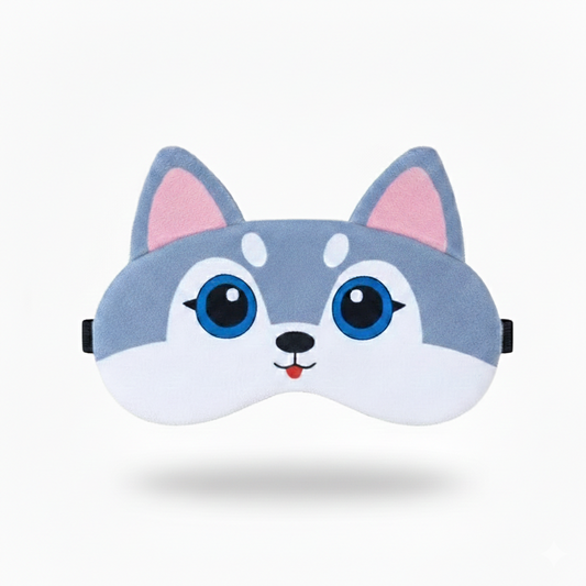 Masque de Sommeil Chat Bleu