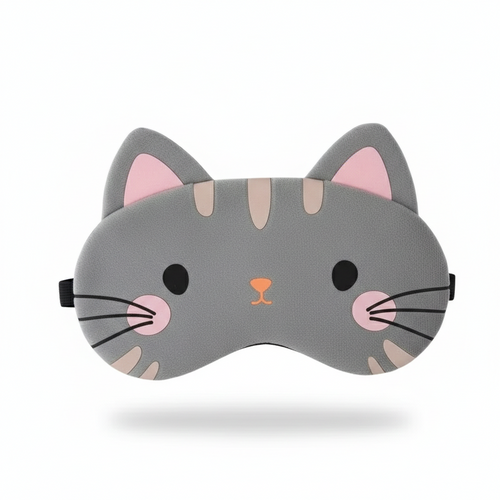 Masque de Sommeil Mignon Gris