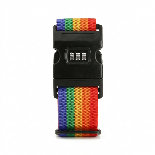 Sangle Valise Sécurité à Code Lot de 2 Multicolore