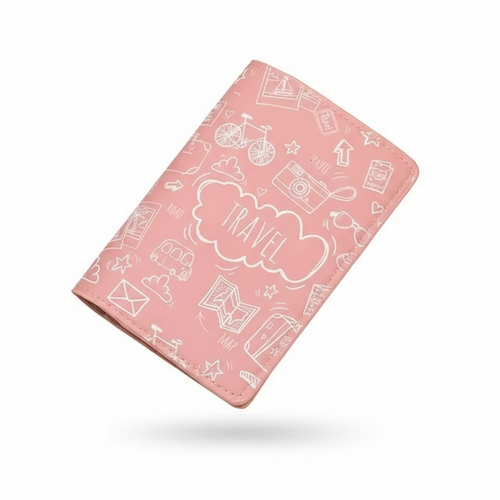Etui Passeport Rose