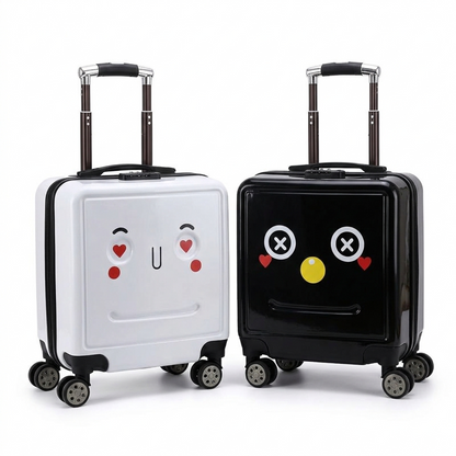 Valise Enfant Visage Robot Rigolo