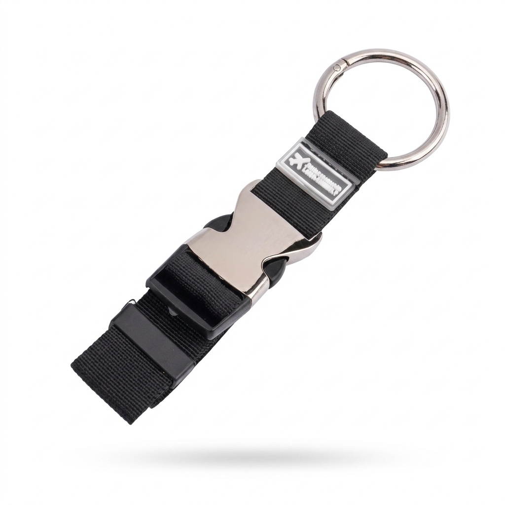 Sangle Valise à Boucle suspendue Noire