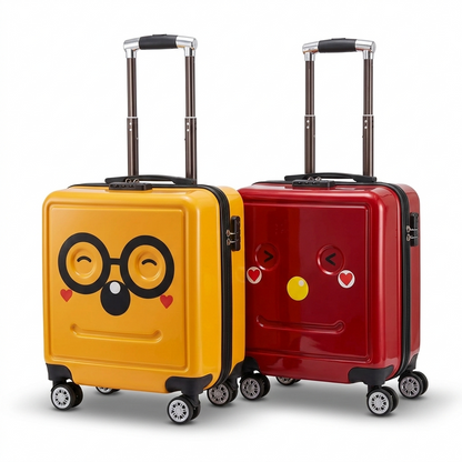 Valise Enfant Visage Robot Rigolo