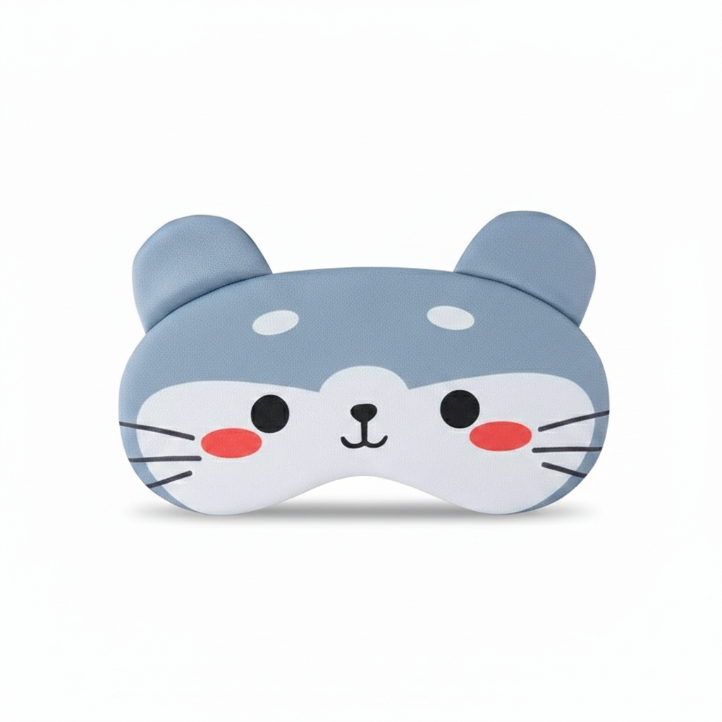 Masque de Sommeil Souris Bleue