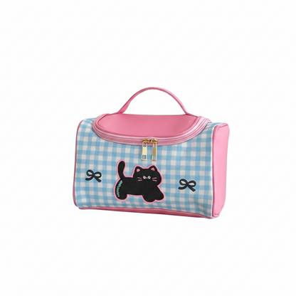 Trousse de Toilette Bebe Chat à Rayures