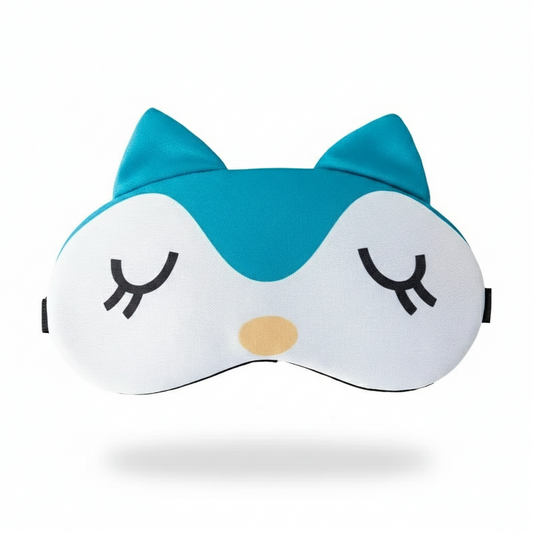 Masque de Sommeil Mignon Bleu