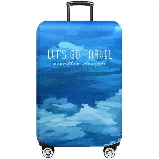 housse valise let's go travel